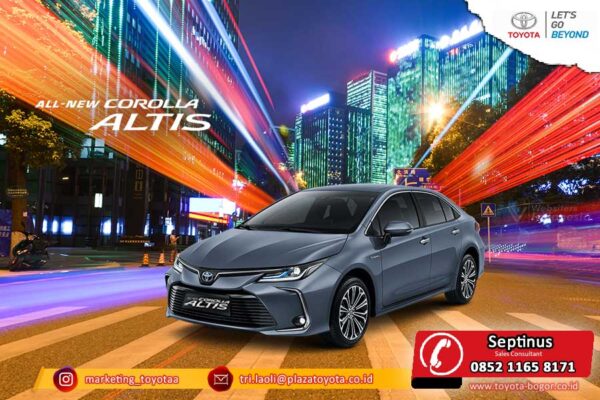 New Corolla Altis